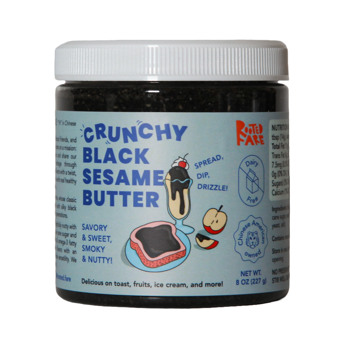 Crunchy Black Sesame Butter