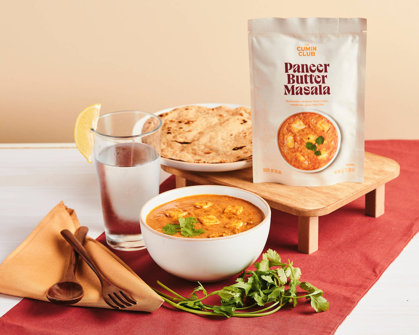 The Cumin Club - Indian Paneer Butter Masala (Meal Kit)